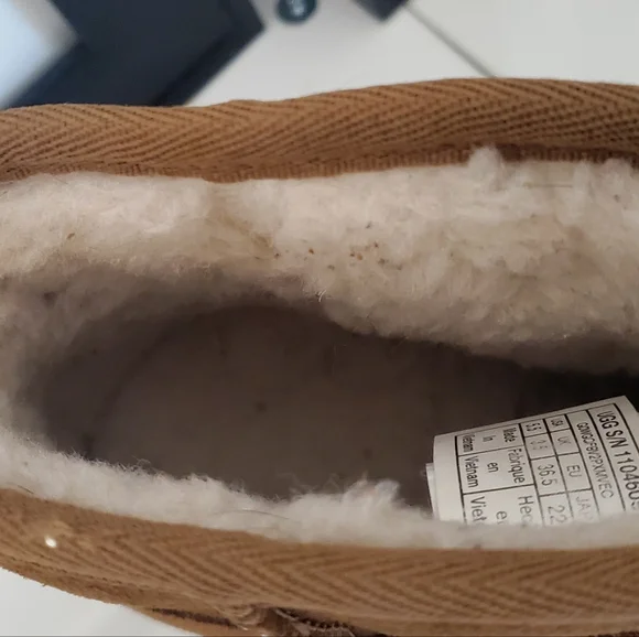 UGG Femme Mini Suede Ankle Wedge Boots - Picture 16 of 16